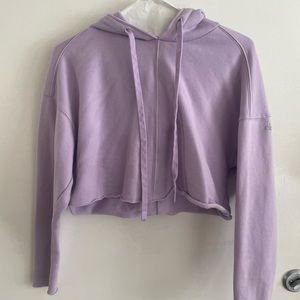 All yoga cropped hoodie